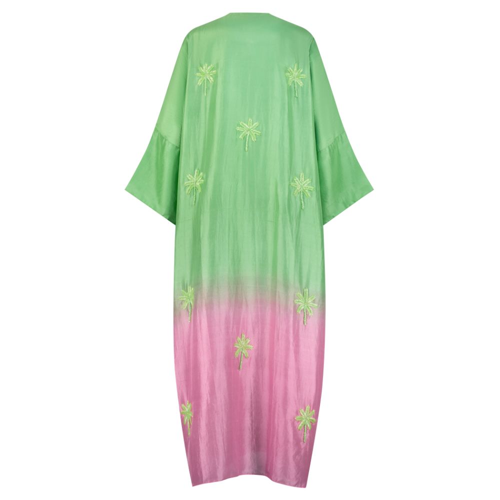 Mint Green and Pink Ombré