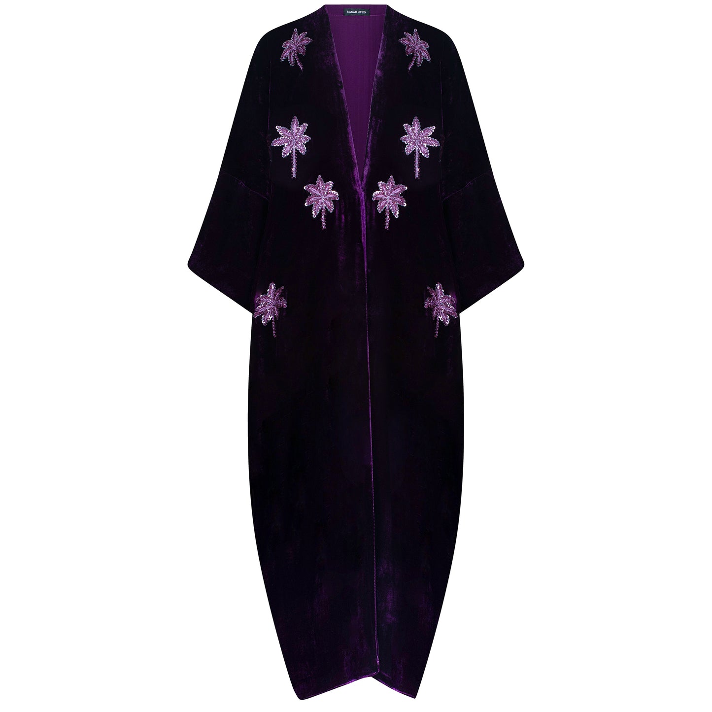 Aubergine Velvet ( new palm tree design )