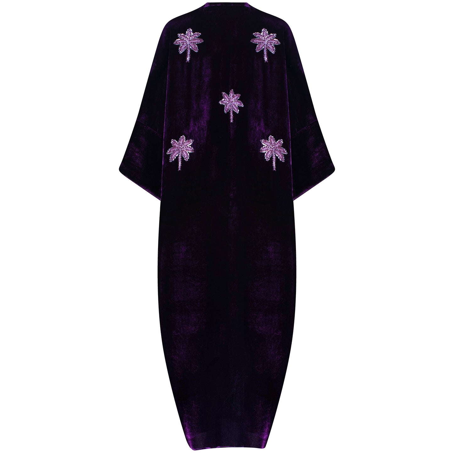 Aubergine Velvet ( new palm tree design )