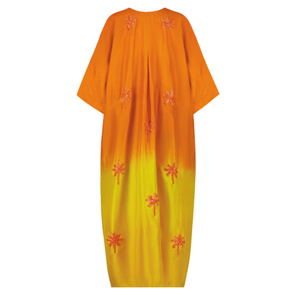 Orange and Yellow ombre Kaftan