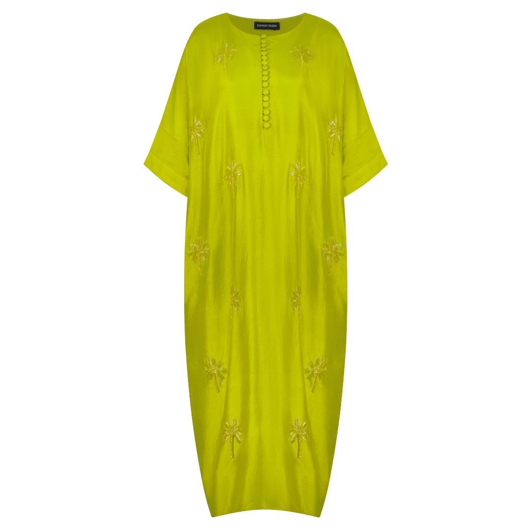 The Chartreuse Kaftan