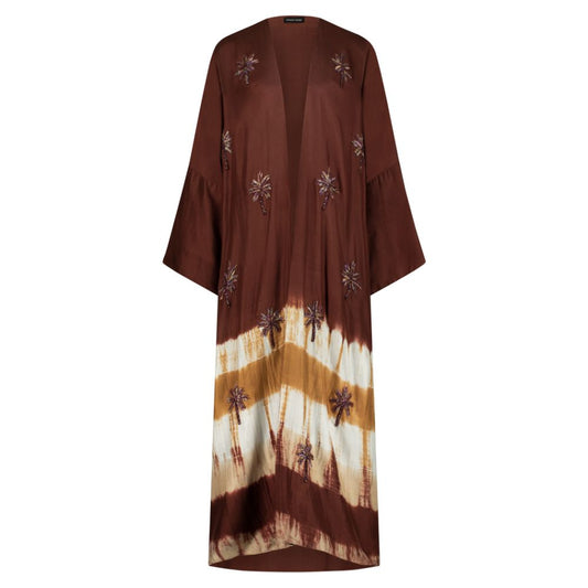 Brown and Sand Tie Dye
