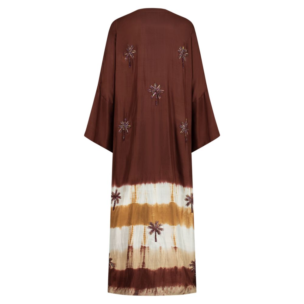 Brown and Sand Tie Dye