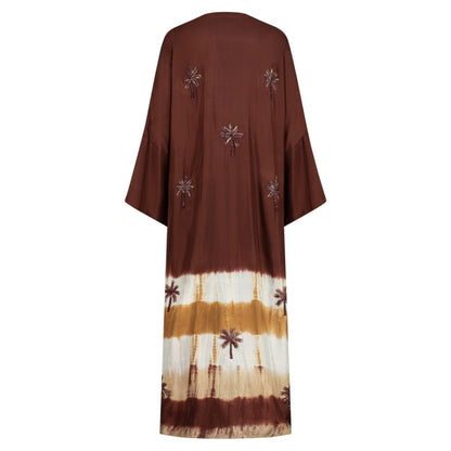 Brown and Sand Tie Dye