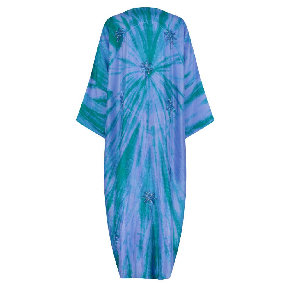 Blue and Green Full Tie Dye