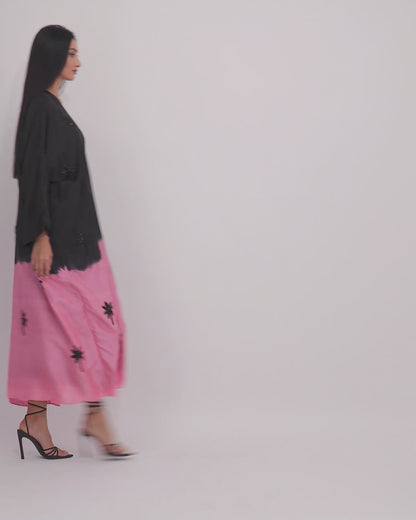 Black and Pink Ombré