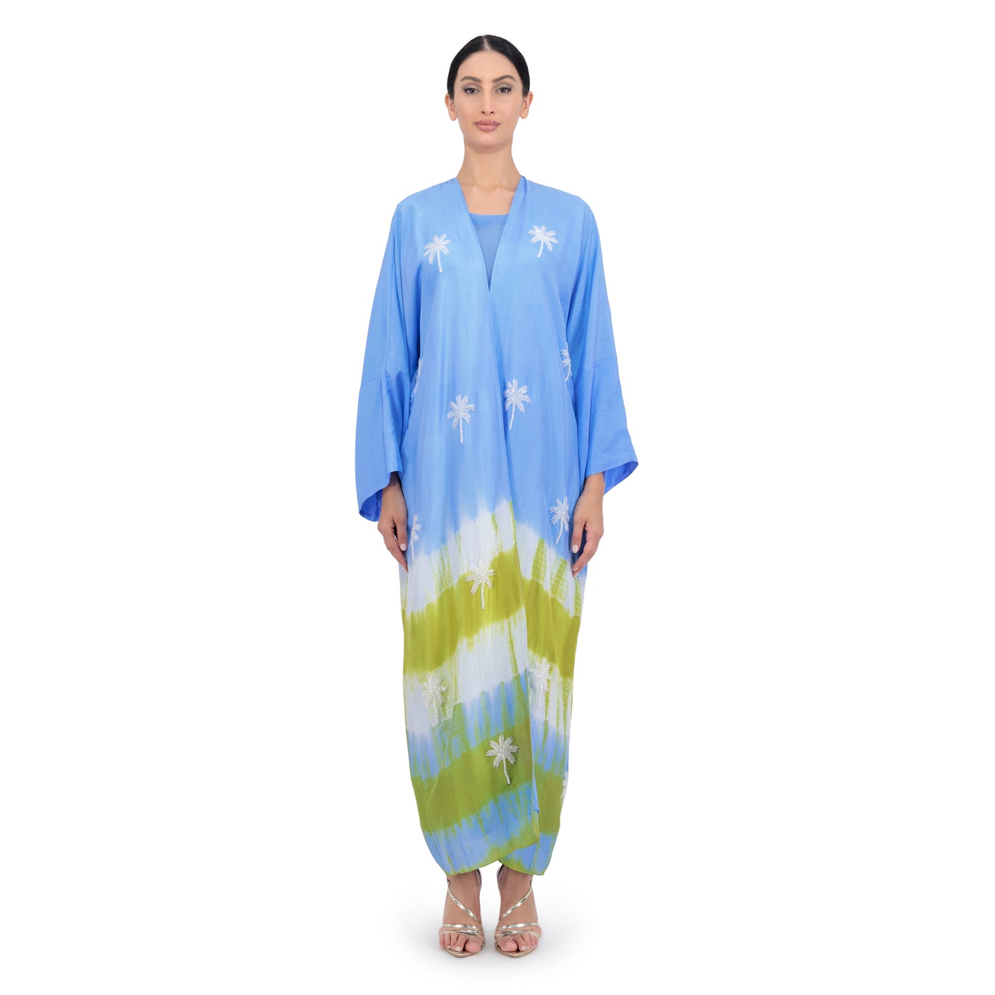 Sky Blue and Yellow Tie Dye