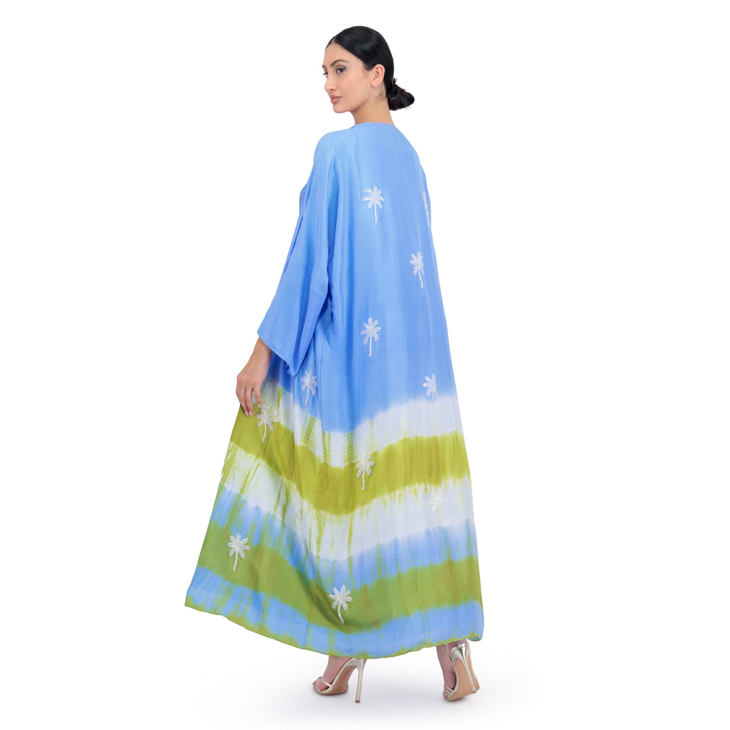 Sky Blue and Yellow Tie Dye