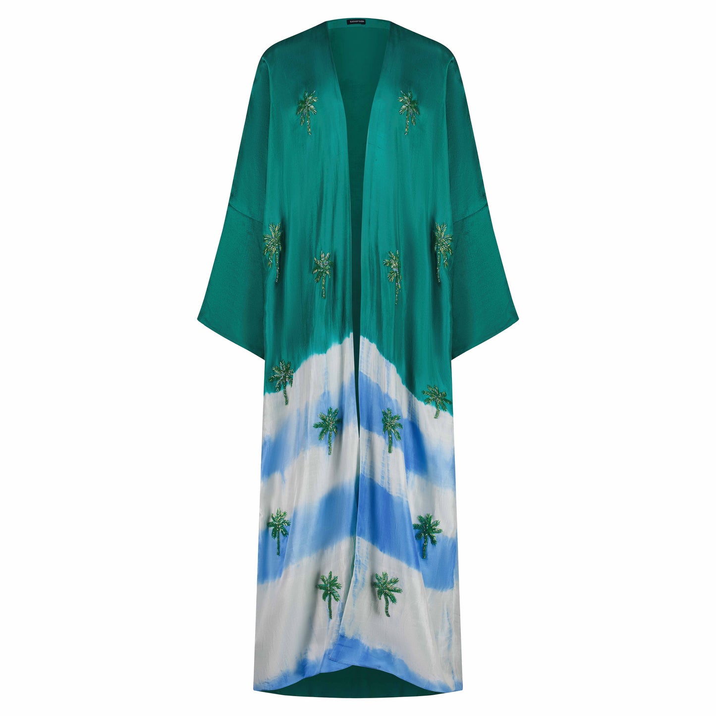 Forest Green and Blue Tie Dye