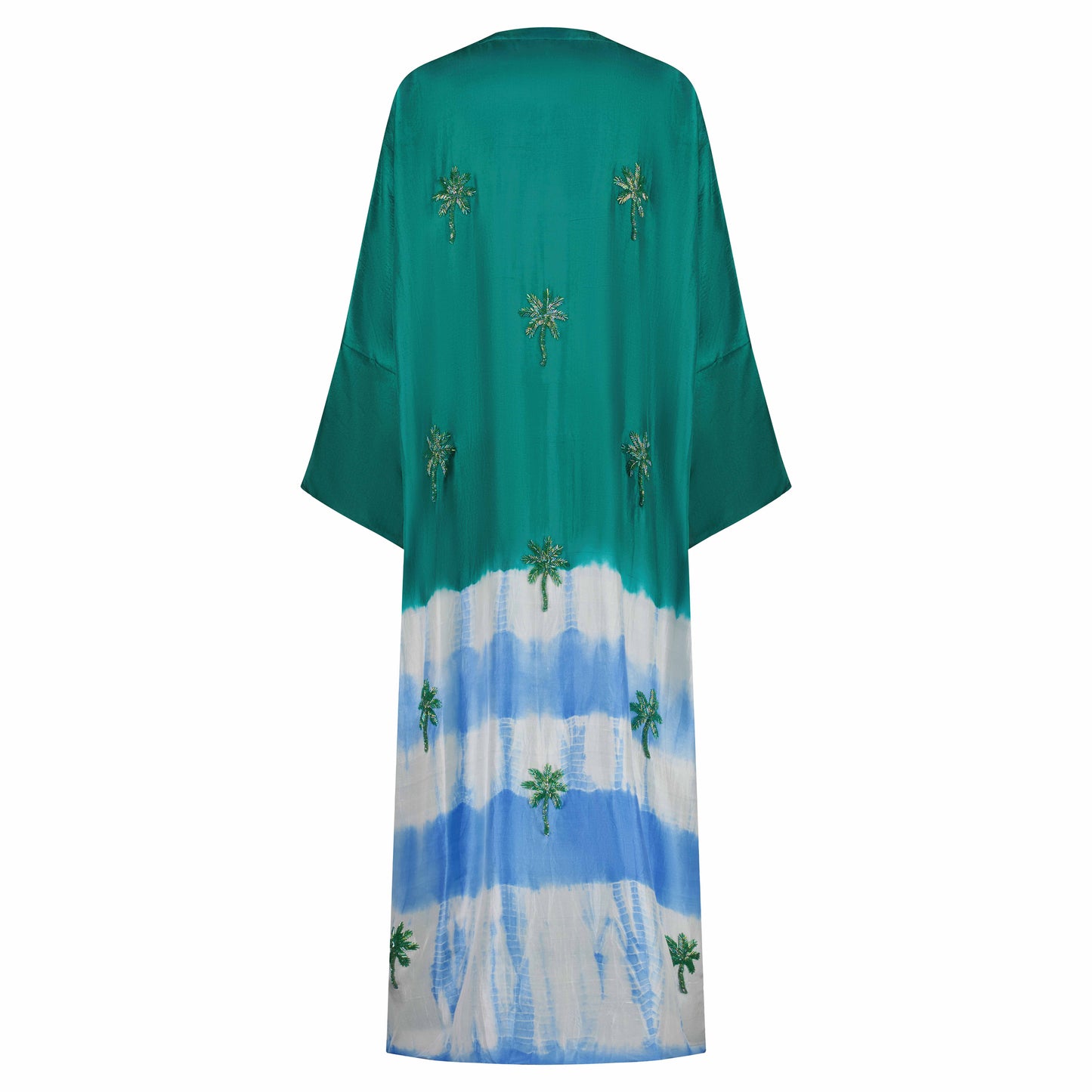 Forest Green and Blue Tie Dye