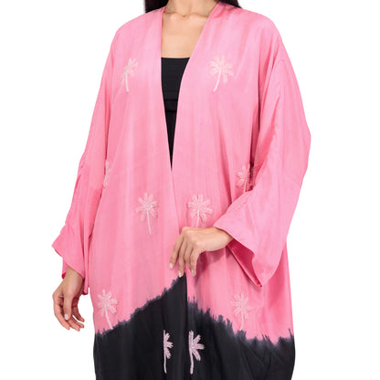 Pink and Black Ombré