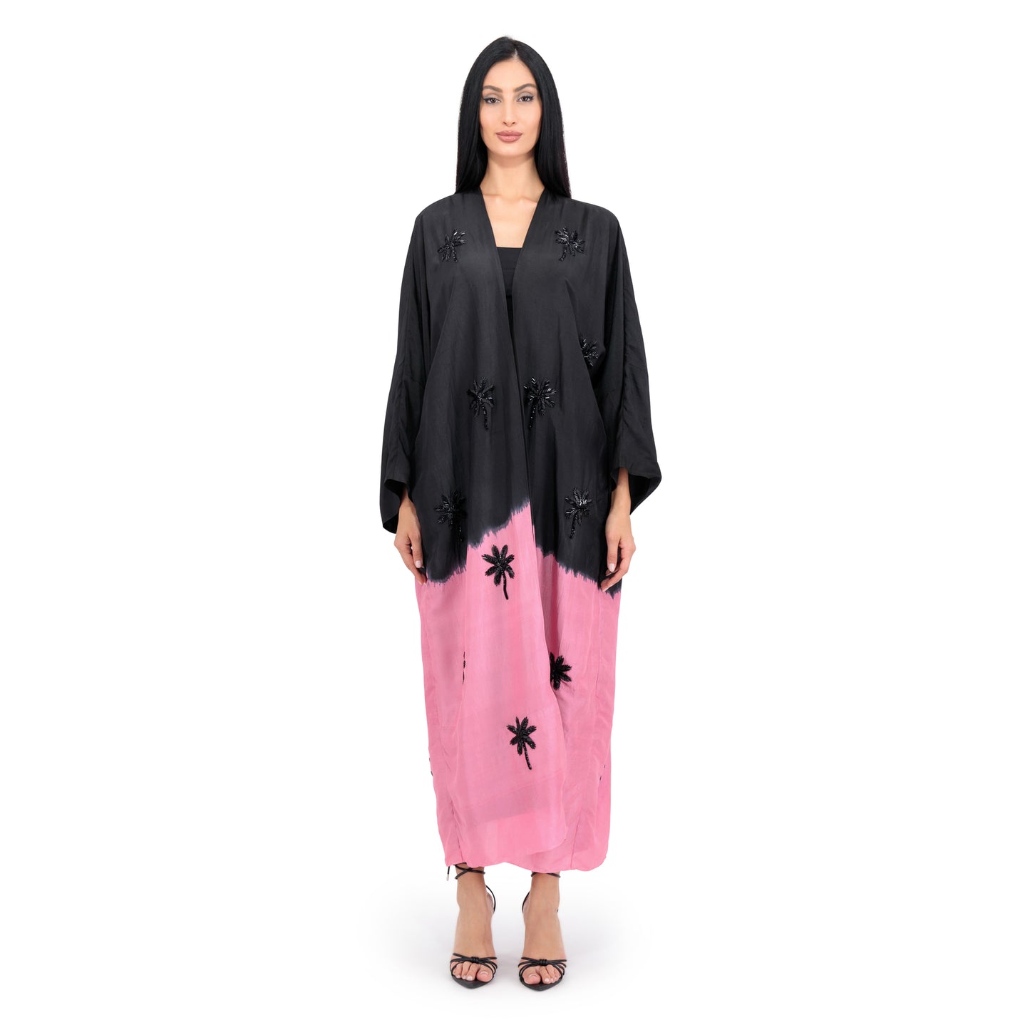 Black and Pink Ombré