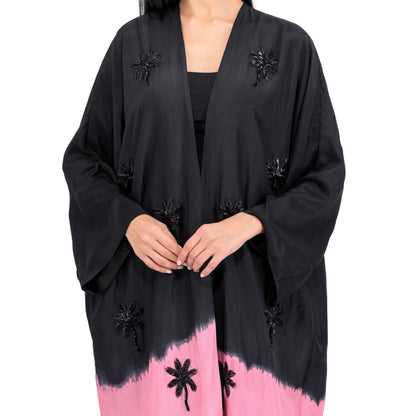 Black and Pink Ombré