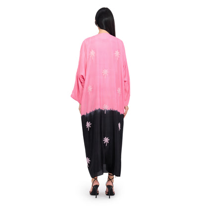 Pink and Black Ombré